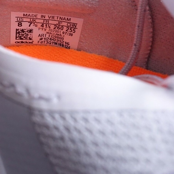 NEW adidas Ultraboost C.RDY Running Shoes Grey/Orange - Picture 2 of 7